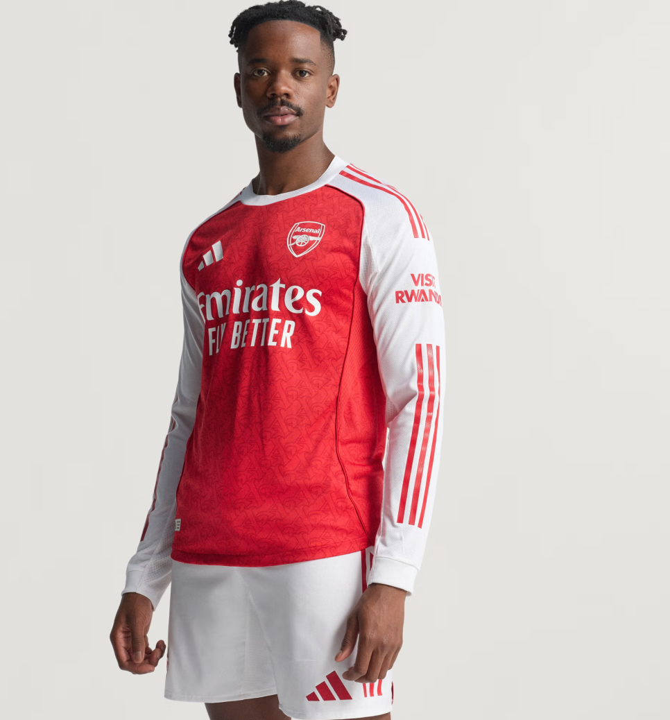 Maillot manches longues Domicile Arsenal 25/26 Authentique Prix