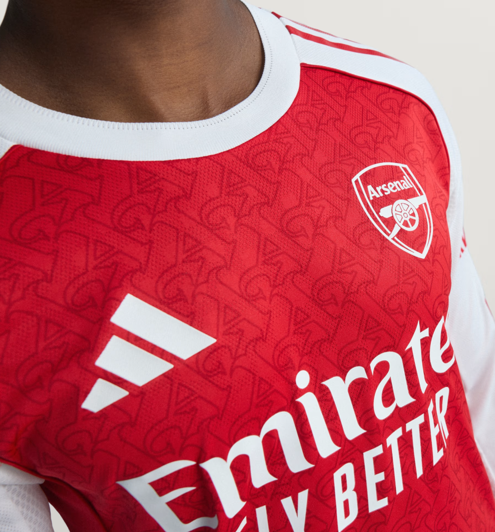 Maillot manches longues Domicile Arsenal 25/26 Authentique Prix