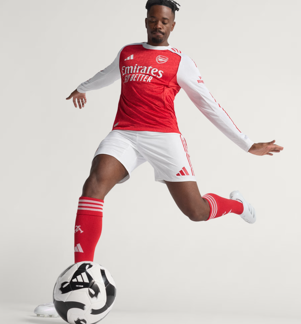 Maillot manches longues Domicile Arsenal 25/26 Authentique Prix