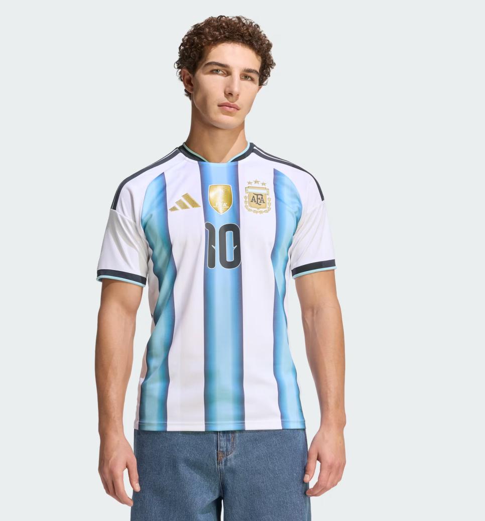 Maillot Domicile Argentine 26 Messi