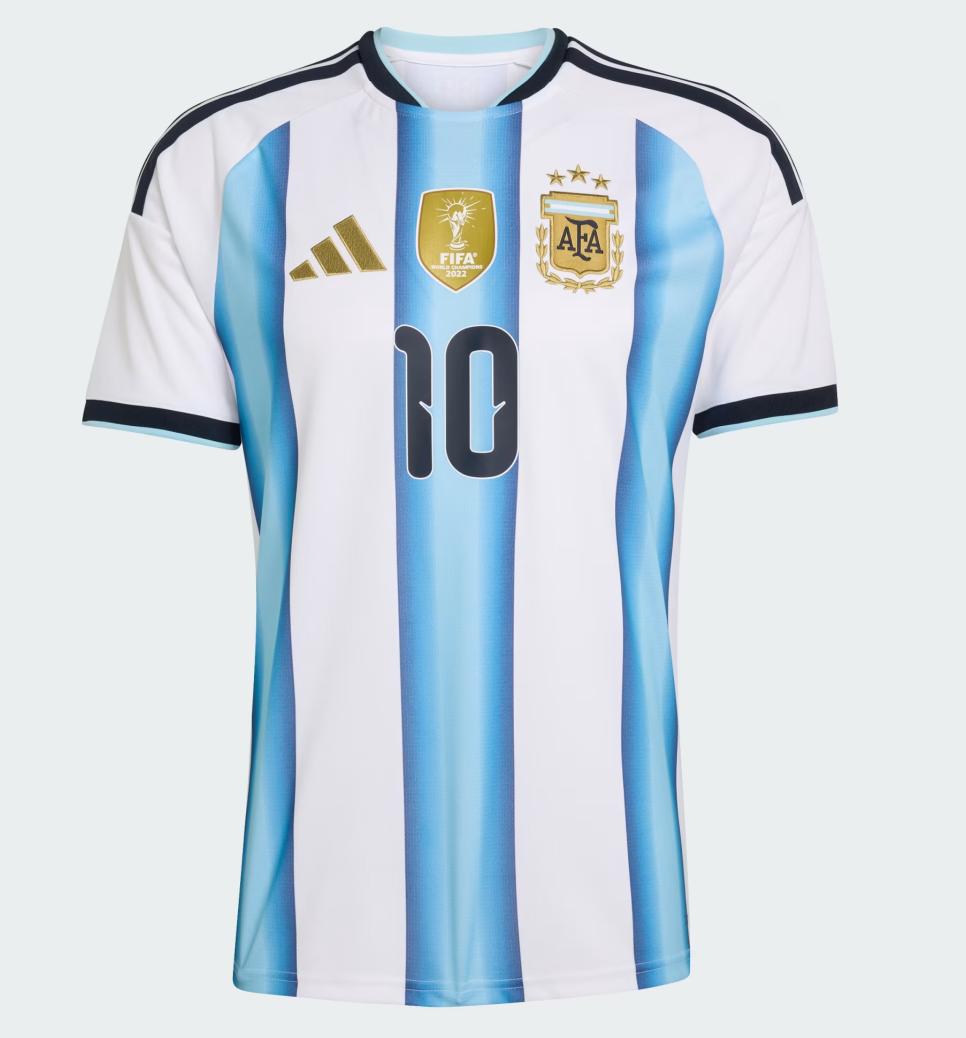 Maillot Domicile Argentine 26 Messi