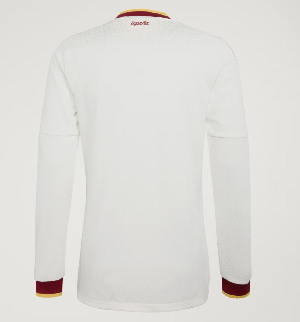 Maillot manches longues Extérieur Espagne 26 Authentique