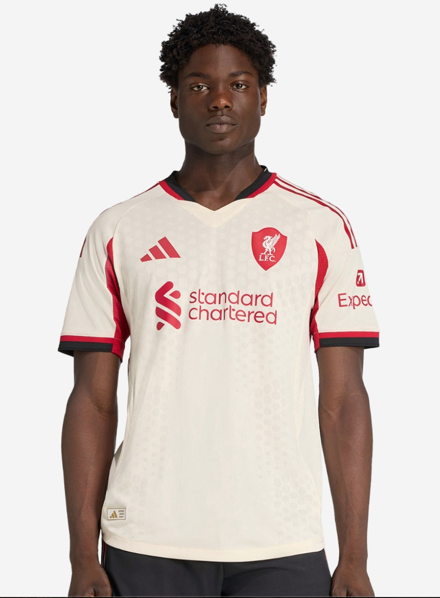 Maillot extérieur authentique 25/26 LFC Adidas pour homme