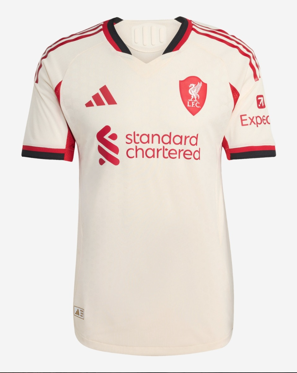 Maillot extérieur authentique 25/26 LFC Adidas pour homme