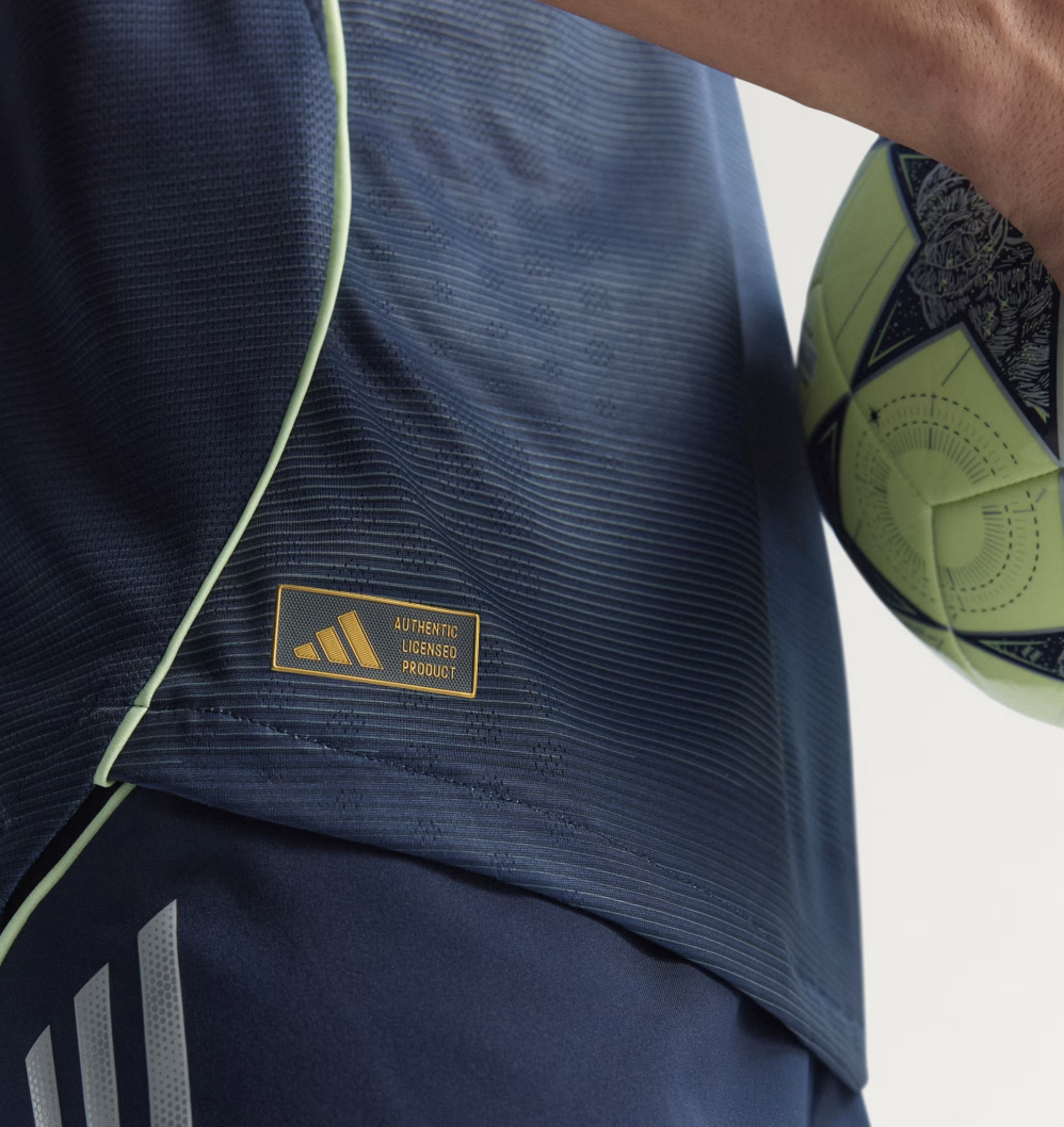 Maillot Extérieur Real Madrid 25/26 Authentique