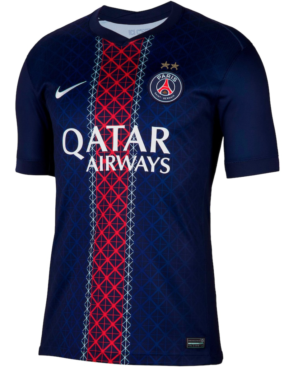 Maillot Domicile Stadium PSG Nike 25/26 - Flocage Champions of Europe - 26